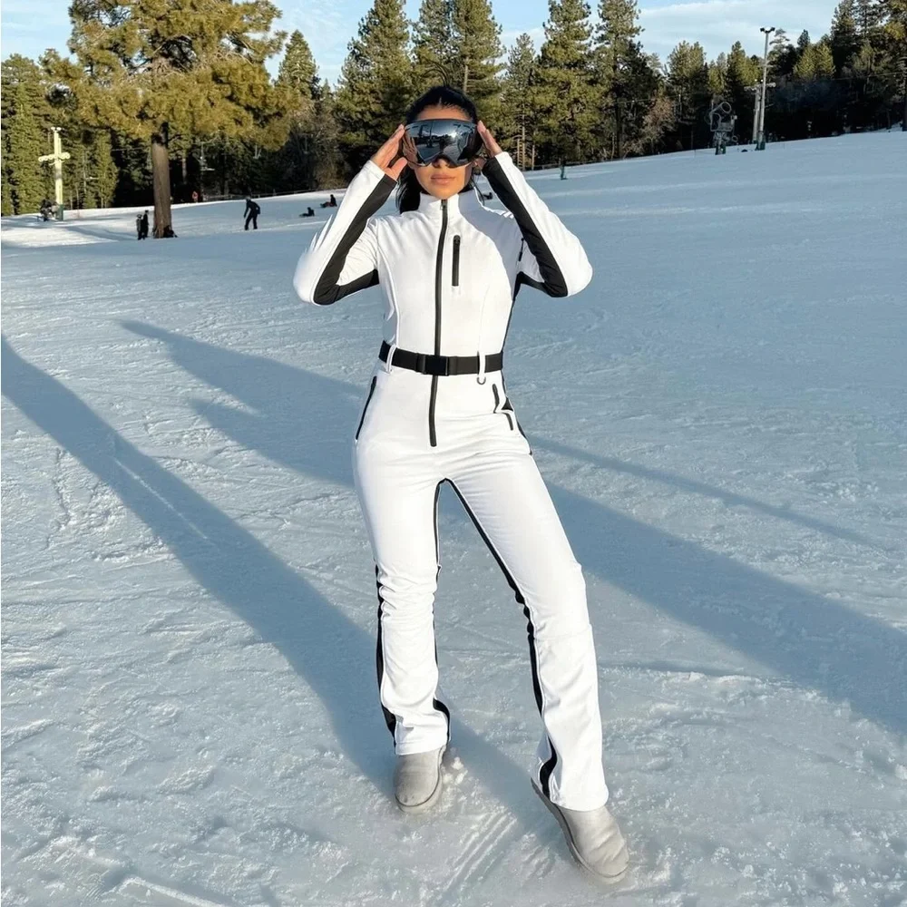 Zara ski jumpsuit Windproof Recco ski collection snowboard suit onsie ski wear - Picture 12 of 16